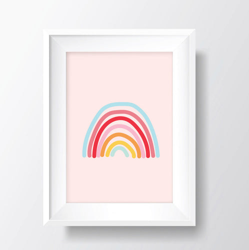 Single Rainbow Print