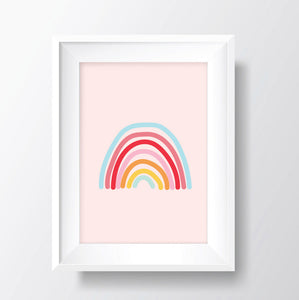 Single Rainbow Print