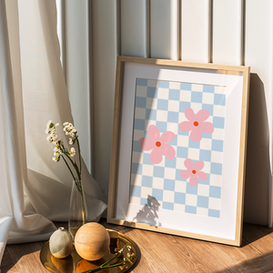 Checkered Florals