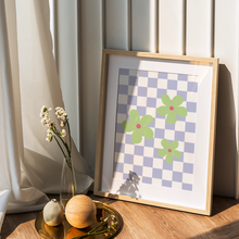 Load image into Gallery viewer, Checkered Florals