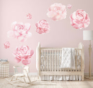 Pastel Rose Wall Decals