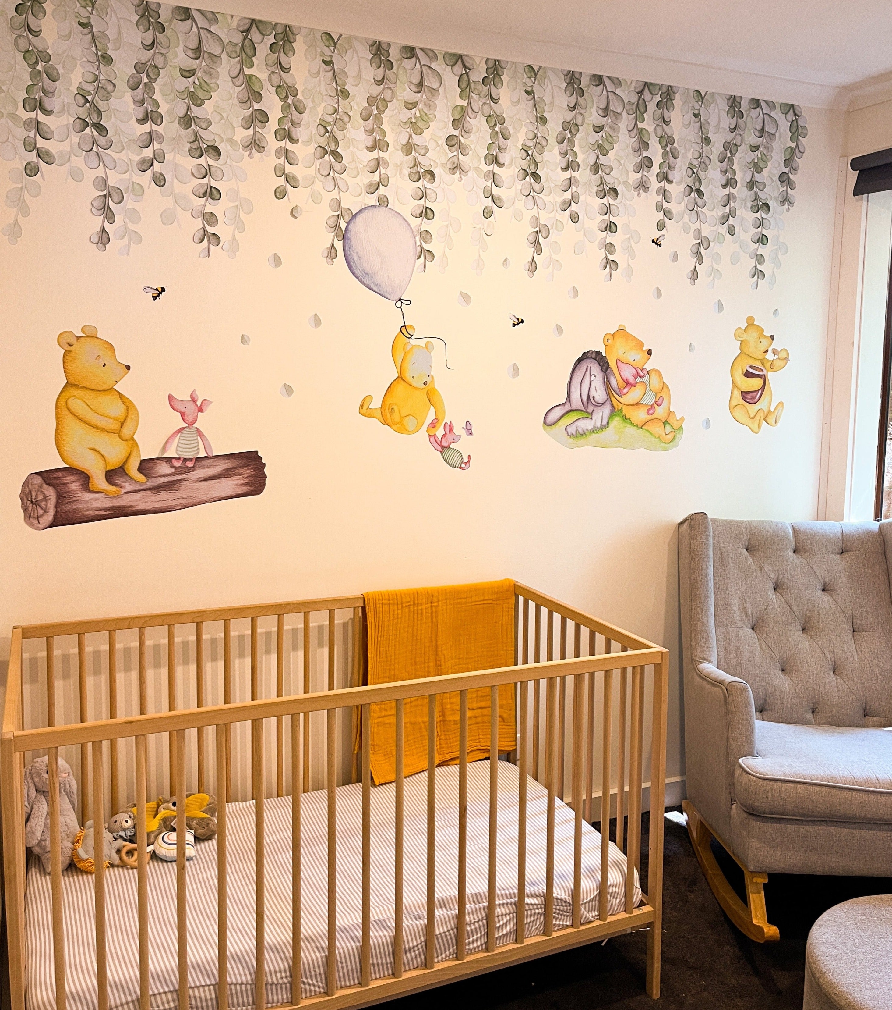 Winnie The Pooh Wall Decals – Polka Art Prints - Main Image